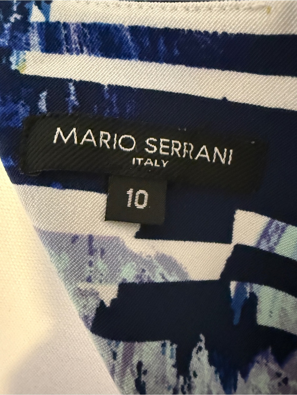 Mario Serrano Asymmetrical Hem Dress Size 10 Elegant Cocktail Party Midi Dress - Picture 7 of 11